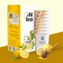 Hi Tea Artisanal Lemon Honey Green Tea – Soothing, Sweet & Refreshing | Natural Antioxidants | 8 Instant Cups